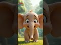 El Elefantito - The Little Elephant | Spanish Nursery Rhymes for Children's | Galatta Kids | Shorts