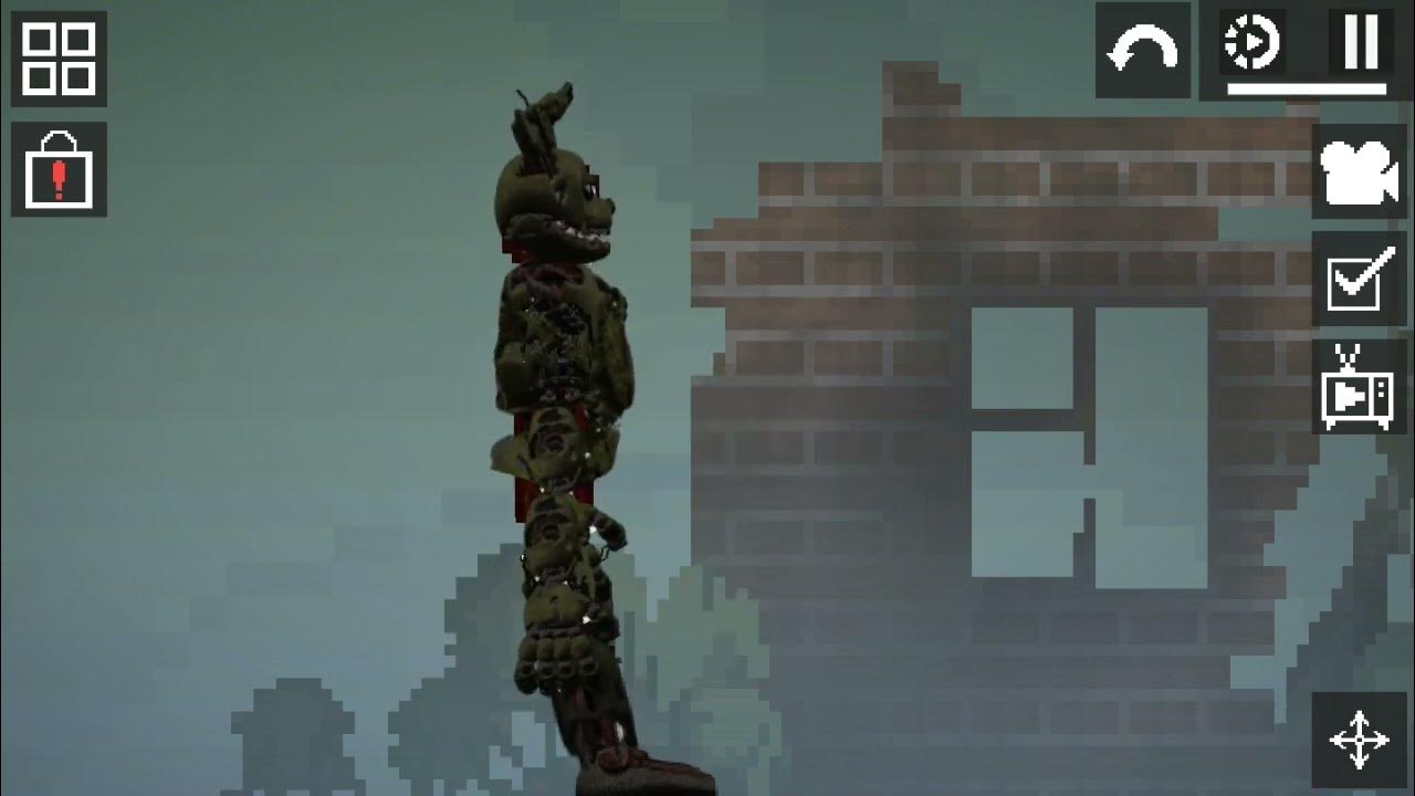 Springtrap made by me , srry for the audio(LINK AT 50 SUBS) YouTube