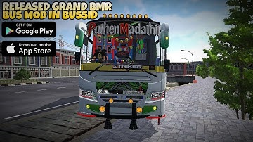 Released Grand Bmr Bus Mod In Bus Simulator Indonesia - Bussid Bus Mod - Bussid Car Mod - Bussid