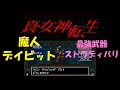 真 女神転生 魔人デイビット戦 と 最強武器 ストラディバリ 入手 SFC 