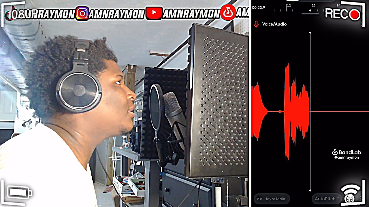 BANDLAB LIVE SESSION l I MADE THE BEST SONG ON MY IPHONE! 🔥