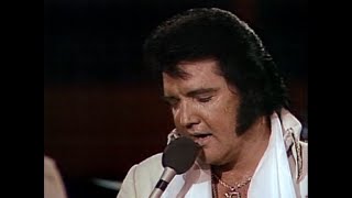 Vignette de la vidéo "Elvis Presley, Always On My Mind live (Elvis in Concert) 1977 1972"