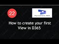 How to Create View in D365 F&amp;O and apply Ranges | X++ View Example | Lecture 22 | #d365fo #msdyn365