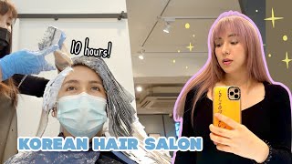 A DAY WITH ME: Korean Hair Salon??getting Corona test?having fun & more!