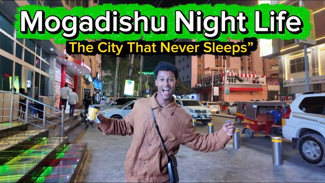 NIGHT VIBES IN MOGADISHU | LIIDO BEACH & CITY LIGHTS 