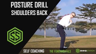 POSTURE DRILL - SHOULDER BLADES TOGETHER