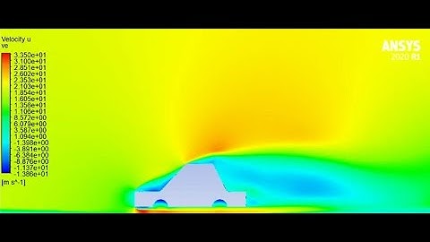 Ansys analysis on 2D car body
