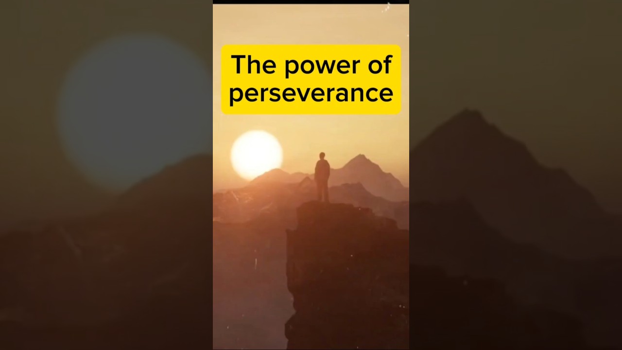 The power of perseverance 