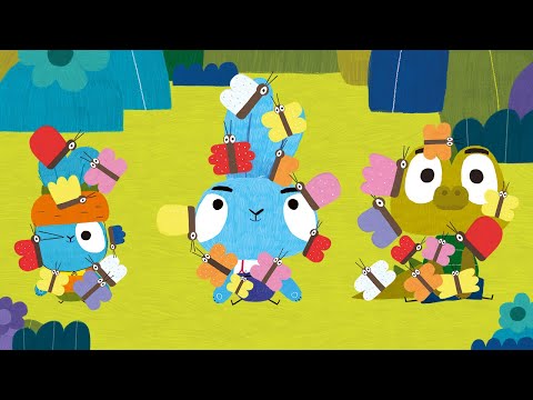 BRAVE BUNNIES. QUIET TIME. CROCODILE. Cartoons for children in Ukrainian.