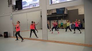 Zumba à Liège - warm up 1 - The yeke yeke dance - Imba & Costi ionita