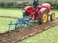 Porsche Tractor Ploughing Using Single Furrow Ransomes Trailer Plough