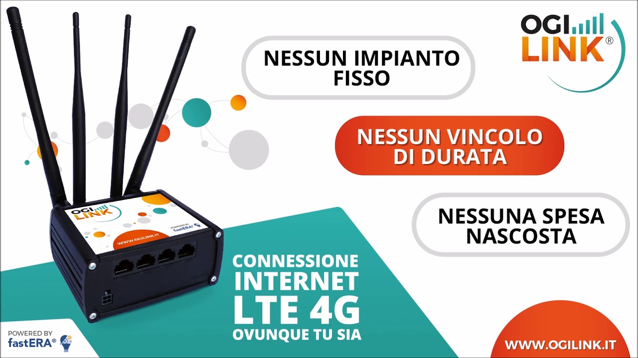 OGILink: connessione internet senza fili.