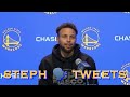 📺 Stephen Curry on Seth/Klay’s tweets postgame (trolling Channing Frye and welcoming to 60-pt club)