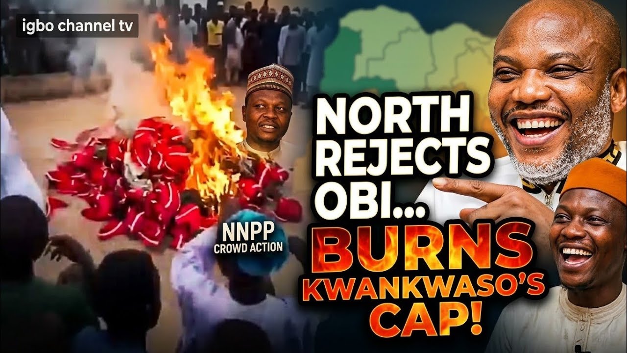 NORTHERN NIGERIA REJECTED PETER OBI SET KWANKWASO SIGNATURE CAP ON FIRE