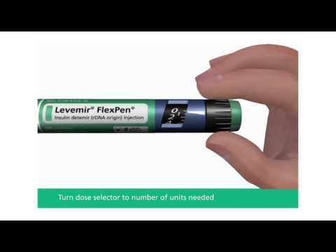 Video: Levemir FlexPen - Instruksjoner For Bruk Av En Sprøytepenn, Pris, Anmeldelser