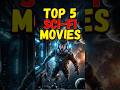 Top 5 Sci-Fi Movies in Hindi 🚀 | Mind Blowing Hollywood Movies | #top5movies #movie #shortsfeed