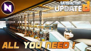 OIL REFINING: One Design To Rule Them All! in Satisfactory Update 8