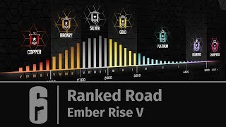 Rainbow Six: Siege - RANKED ROAD: Ember Rise V