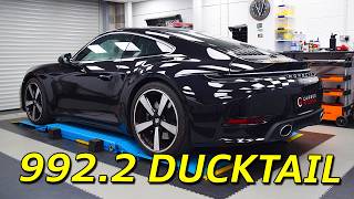 The Porsche 911 992.2 Ducktail Spoiler Looks INCREDIBLE!