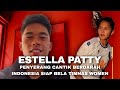 Wawancara estella lou patty penyerang cantik berdarah indonesia siap membela timnas women