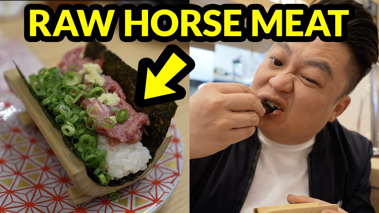 I DID MAGIC & ATE RAW HORSE MEAT IN JAPAN (Sakaiminato, Japan Vlog