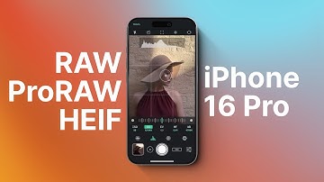 iPhone RAW vs ProRAW vs HEIF // Which Should You Use?