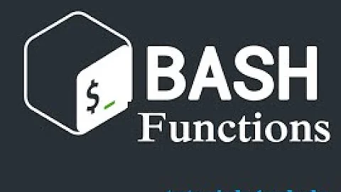 bash function with return statement