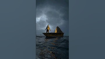 Lie Of Pie Ocean VFX Shot Using Blender #vfx #blender #usingvfx