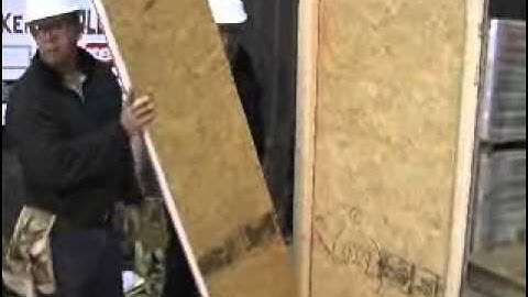 Insulspan SIPS - Setting Panels