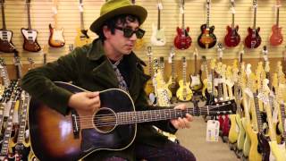 Video thumbnail of "Pete Molinari plays another tune at Norman's Rare Guitars"