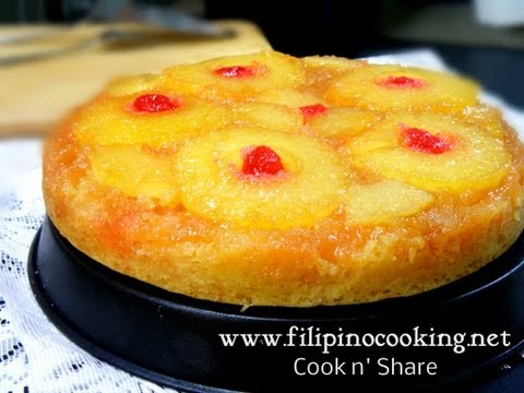 How to Make a Classic Pineapple Upside Down Cake!. 