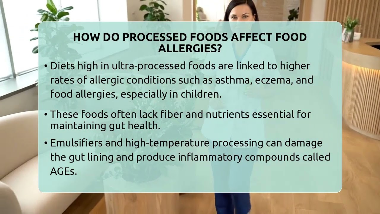How Do Processed Foods Affect Food Allergies? - Allergy Relief Guide