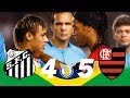 Santos 4 x 5 flamengo  melhores momentos globo 720p campeonato brasileiro 2011