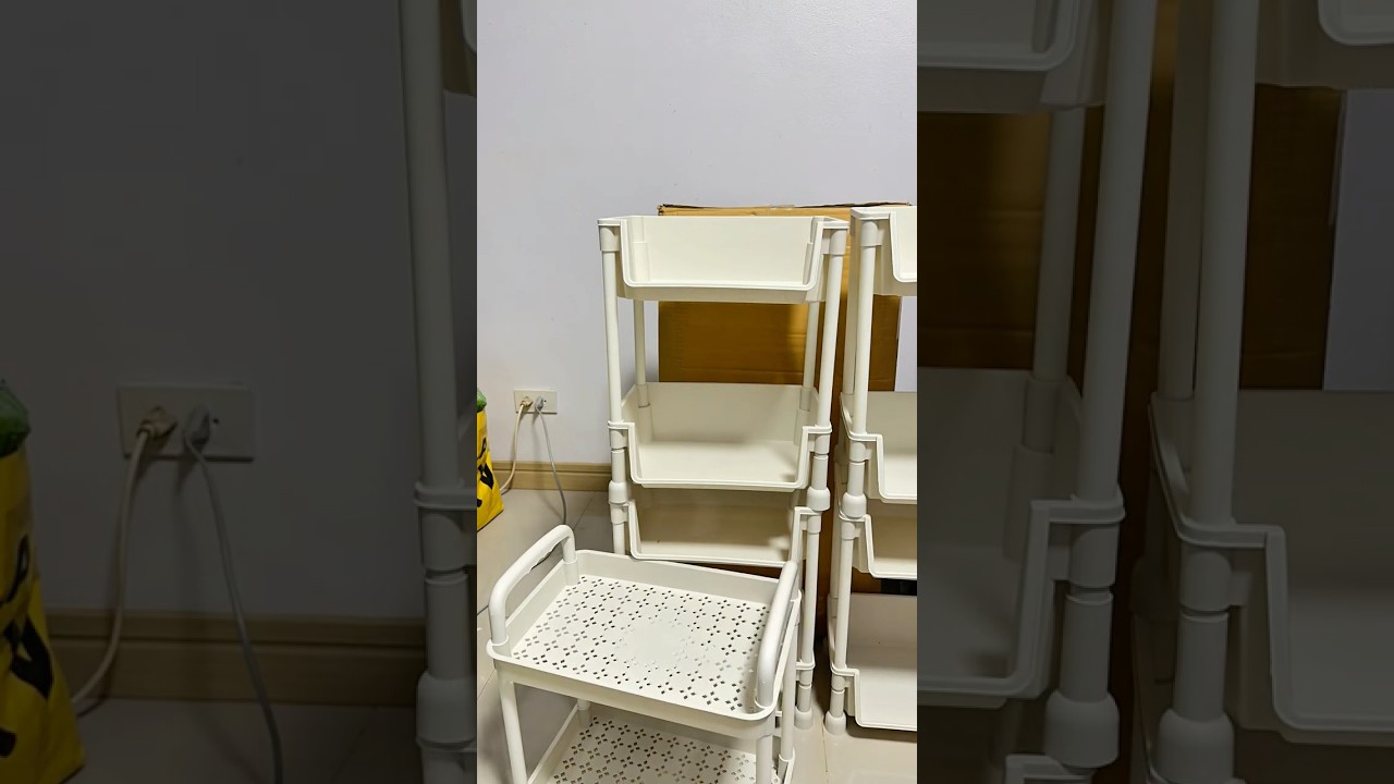 ⚪️📥🧺Minimalist Multipurpose Storage Rack