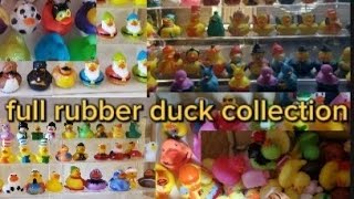 Full rubber duck collection!