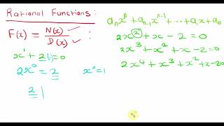 Rational functions 2