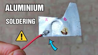 How to Solder on Aluminium DIY by Mr Electron 62,523 views 11 months ago 1 minute, 55 seconds