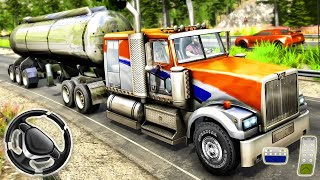 Oil Tanker Truck Driving Simulator - City Truck Parking Game | Android Gameplay screenshot 2