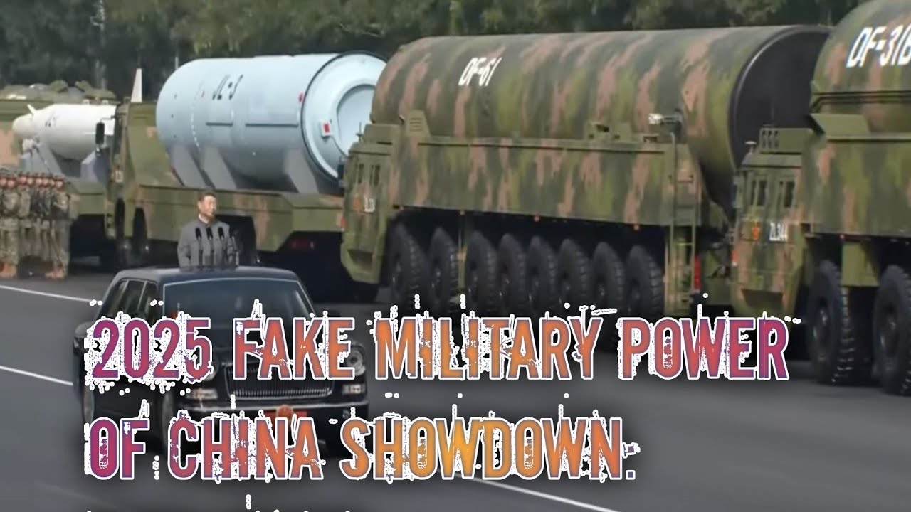 China fake army equipment || 2025 Military Power Showdown || India vs ...