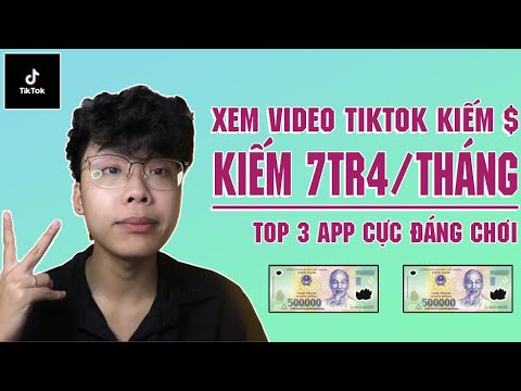 hình ảnh cách kiếm tiền trên tiktok bằng cách xem video