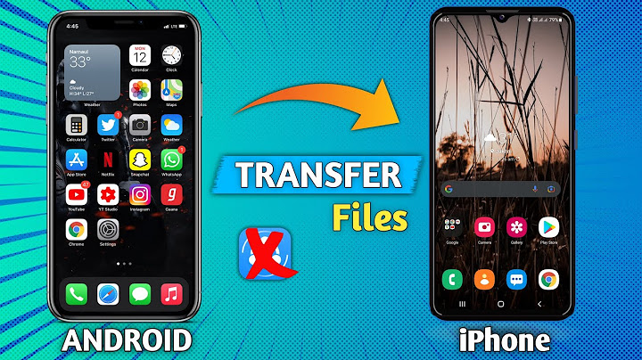 What is the best app to transfer data from android to iphone