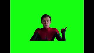 Spiderman green screen Tom Holland