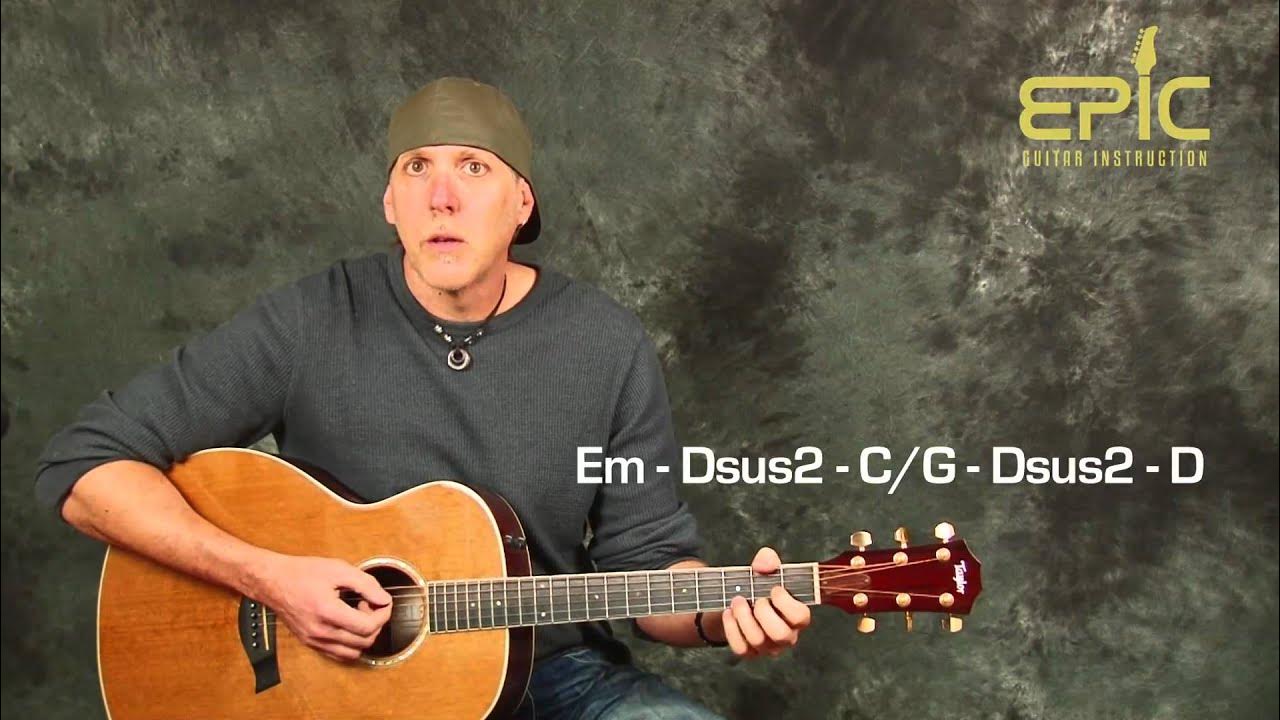 Learn Matchbox 20 Twenty Push fun guitar song lesson Beginner Intermediate with chords strums Learn Matchbox 20 Twenty Push fun guitar song lesson Beginner Intermediate with chords strums