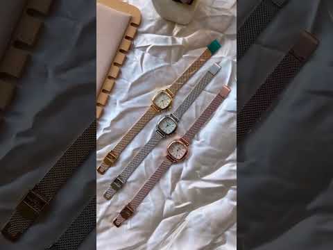 ساعة ميتال للسيدات هاي كوالتي الوان  ثابتة للطلب واتساب 01158449619 الرابط في الوصف