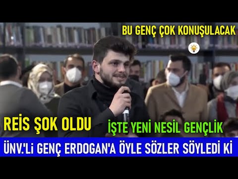 SAMSUNLU GENÇ ERDOĞAN'A