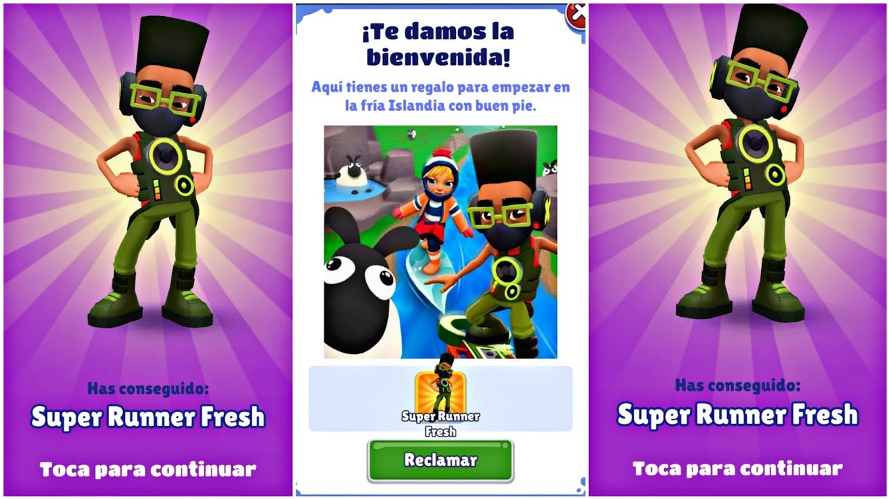 Desbloqueando a super runner fresh