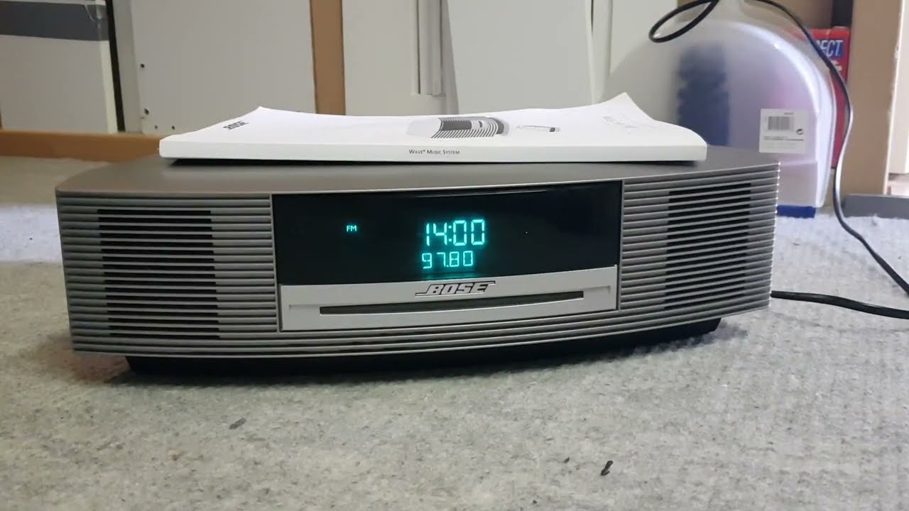bose wave problem - sometimes sound - no sound - loud speaker popping and crackle - AWRCC1
