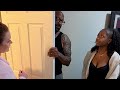 Larry makes Brooke try to put her own door back on since she wants it