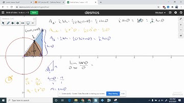 Squeeze Theorem (sinx over x)