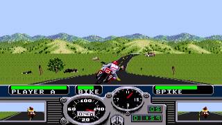 Road Rash - Grass Valley / Level 3 (Sega Genesis) - User video